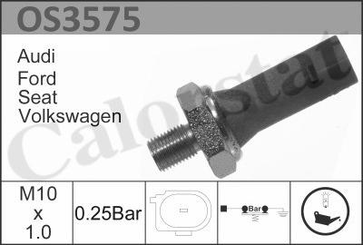 Calorstat by Vernet OS3575 - Sender Unit, oil pressure www.autospares.lv