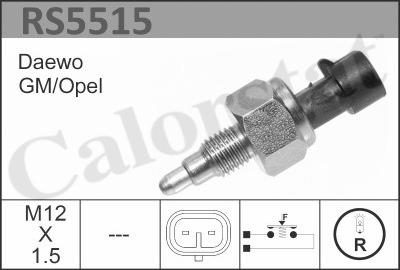 Calorstat by Vernet RS5515 - Slēdzis, Atpakaļgaitas signāla lukturis www.autospares.lv