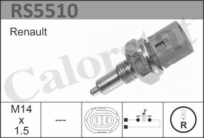 Calorstat by Vernet RS5510 - Slēdzis, Atpakaļgaitas signāla lukturis www.autospares.lv