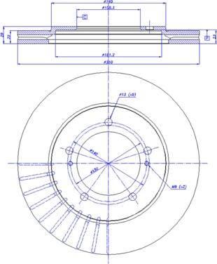 CAR 142.956 - Bremžu diski www.autospares.lv