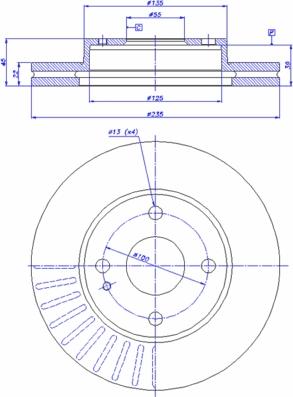 CAR 142.958 - Bremžu diski www.autospares.lv