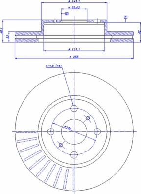 CAR 142.984 - Bremžu diski www.autospares.lv