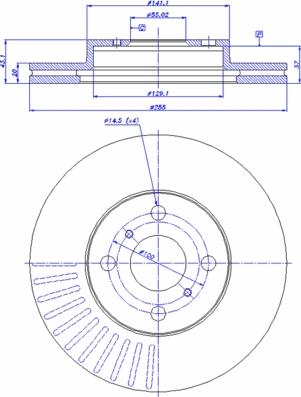 CAR 142.987 - Bremžu diski www.autospares.lv