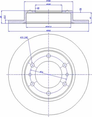 CAR 142.932 - Bremžu diski www.autospares.lv