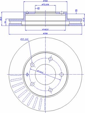 CAR 142.937 - Bremžu diski www.autospares.lv