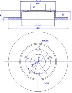 CAR 142.494 - Bremžu diski www.autospares.lv