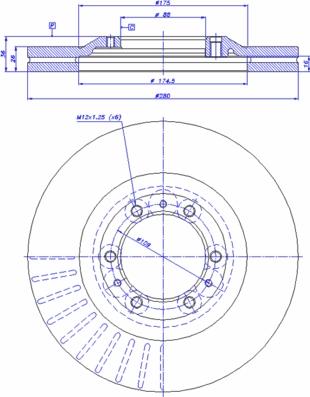 CAR 142.490 - Bremžu diski www.autospares.lv