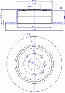 CAR 142.493 - Bremžu diski www.autospares.lv