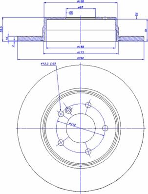 CAR 142.445 - Bremžu diski www.autospares.lv