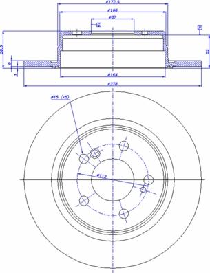 CAR 142.453 - Bremžu diski www.autospares.lv