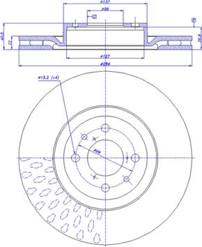 CAR 142.419 - Тормозной диск www.autospares.lv