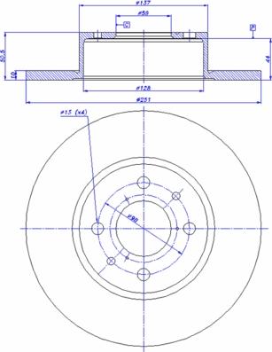 CAR 142.415 - Bremžu diski www.autospares.lv