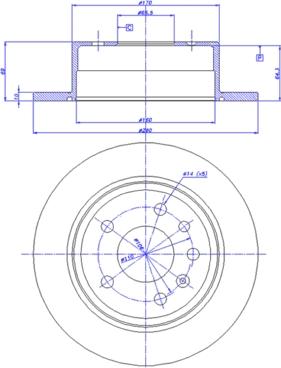 CAR 142.487 - Bremžu diski www.autospares.lv