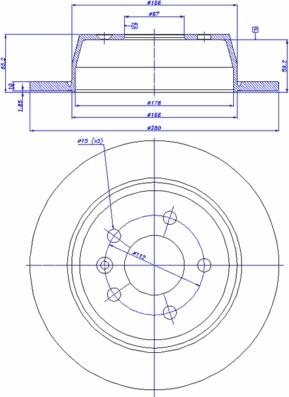 CAR 142.437 - Bremžu diski www.autospares.lv