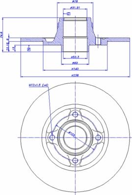 CAR 142.541 - Bremžu diski www.autospares.lv