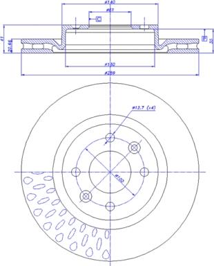 CAR 142.552 - Bremžu diski www.autospares.lv