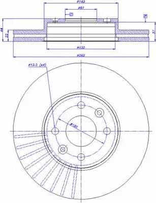 CAR 142.557 - Bremžu diski www.autospares.lv