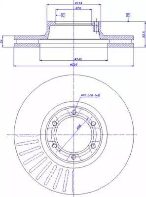 CAR 142.565 - Brake Disc www.autospares.lv