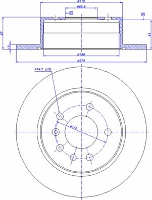 CAR 142.507 - Bremžu diski www.autospares.lv