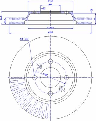 CAR 142.583 - Bremžu diski www.autospares.lv