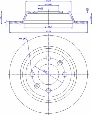 CAR 142.582 - Bremžu diski www.autospares.lv