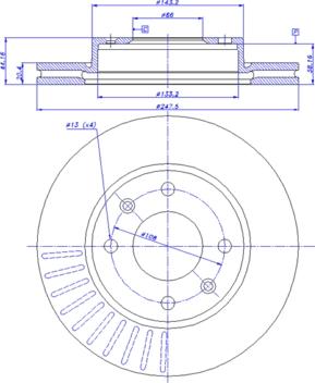 CAR 142.529 - Bremžu diski www.autospares.lv