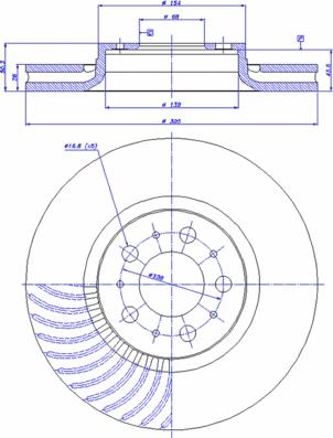 CAR 142.649 - Bremžu diski www.autospares.lv