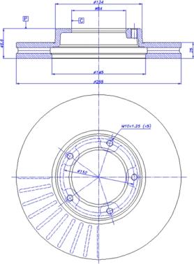 CAR 142.641 - Bremžu diski www.autospares.lv