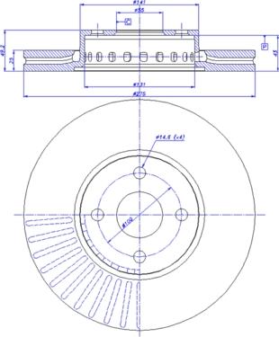 CAR 142.642 - Bremžu diski www.autospares.lv