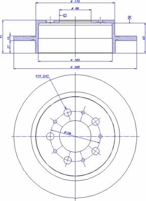 CAR 142.655 - Brake Disc www.autospares.lv