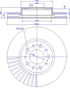 Magneti Marelli 360406051400 - Bremžu diski www.autospares.lv