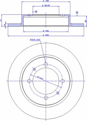 CAR 142.673 - Brake Disc www.autospares.lv