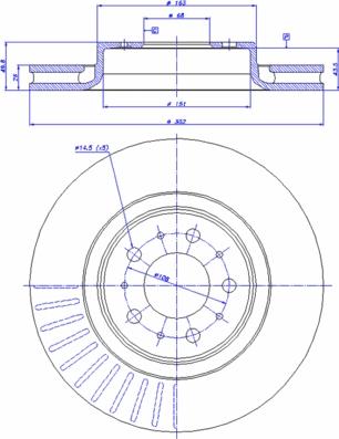 CAR 142.672 - Bremžu diski www.autospares.lv