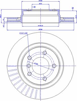 CAR 142.093 - Тормозной диск www.autospares.lv