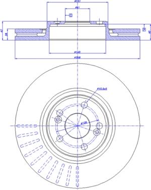 CAR 142.044 - Bremžu diski www.autospares.lv