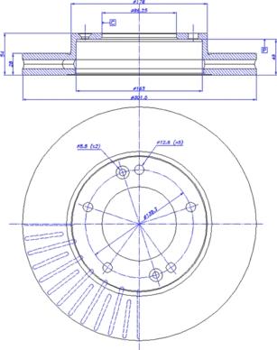 CAR 142.055 - Bremžu diski www.autospares.lv