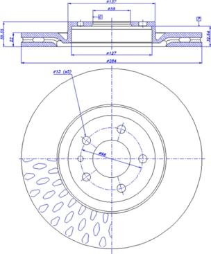 CAR 142.004 - Bremžu diski www.autospares.lv