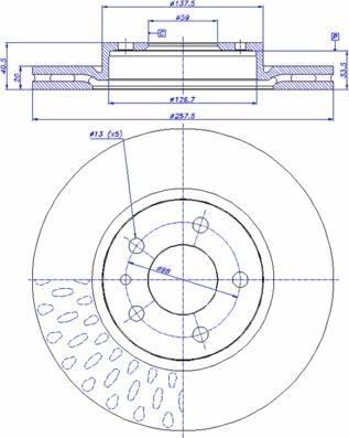 CAR 142.012 - Bremžu diski www.autospares.lv