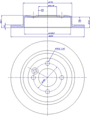 CAR 142.085 - Bremžu diski www.autospares.lv