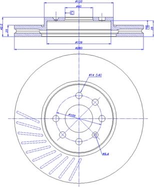 CAR 142.035 - Bremžu diski www.autospares.lv