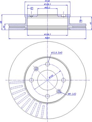 CAR 142.026 - Bremžu diski www.autospares.lv