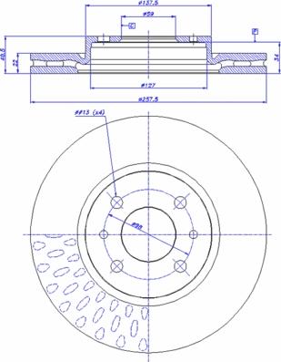 CAR 142.191 - Bremžu diski www.autospares.lv