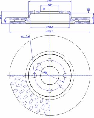 CAR 142.192 - Bremžu diski www.autospares.lv