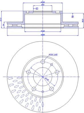 CAR 142.1491 - Bremžu diski www.autospares.lv