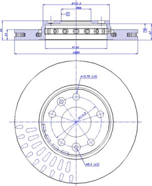 CAR 142.1492 - Bremžu diski www.autospares.lv