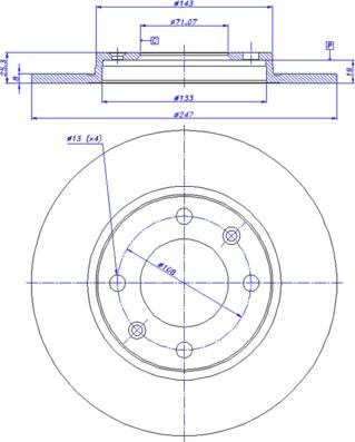 CAR 142.144 - Тормозной диск www.autospares.lv