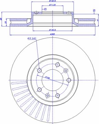 CAR 142.145 - Bremžu diski www.autospares.lv