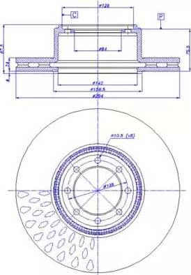 CAR 142.1460 - Bremžu diski www.autospares.lv