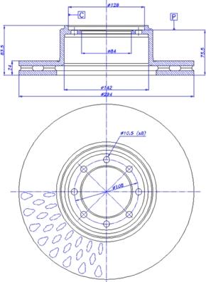 CAR 142.1461 - Bremžu diski www.autospares.lv