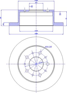 CAR 142.1413 - Brake Disc www.autospares.lv